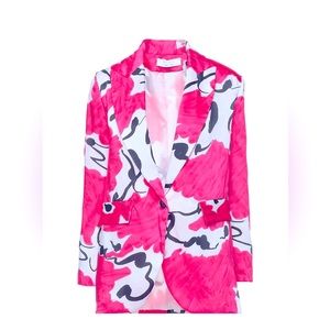 NWT Italian Made Fuchia Blazer By KAOS American Size M US or 42 Italian size